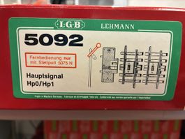 LGB Lehmann 5092 Hauptsignal Hp0/Hp1 neuwertig
