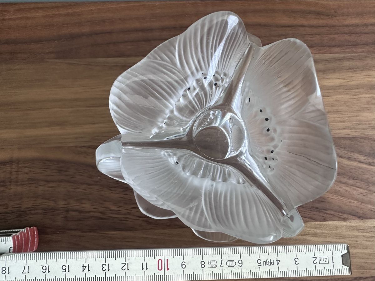 Portacandele: Lalique Flower Candle Holder – Usato da Zürich venduto da Ddechkovd 3