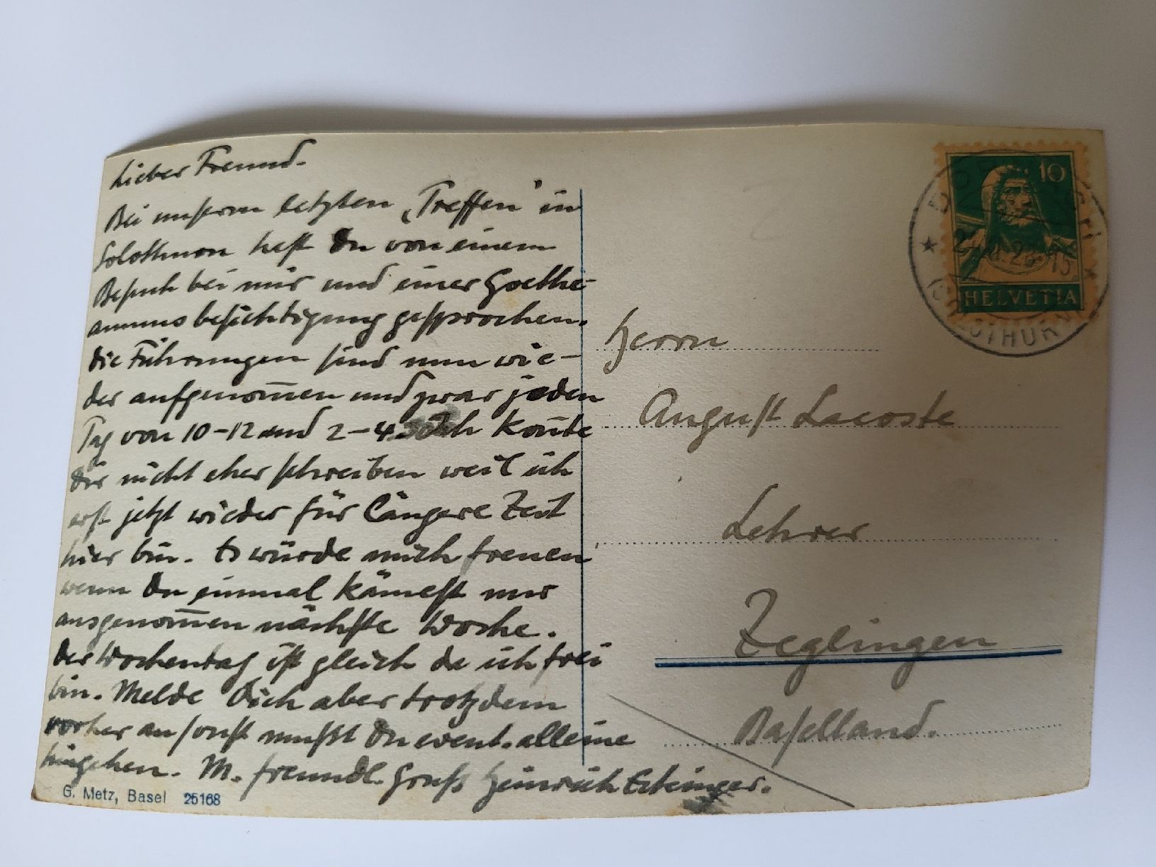 Cartoline postali: Alte Ansichtskarte Goetheanum Dornach, R4 – Usato da nunningen venduto da mic_88k2 1