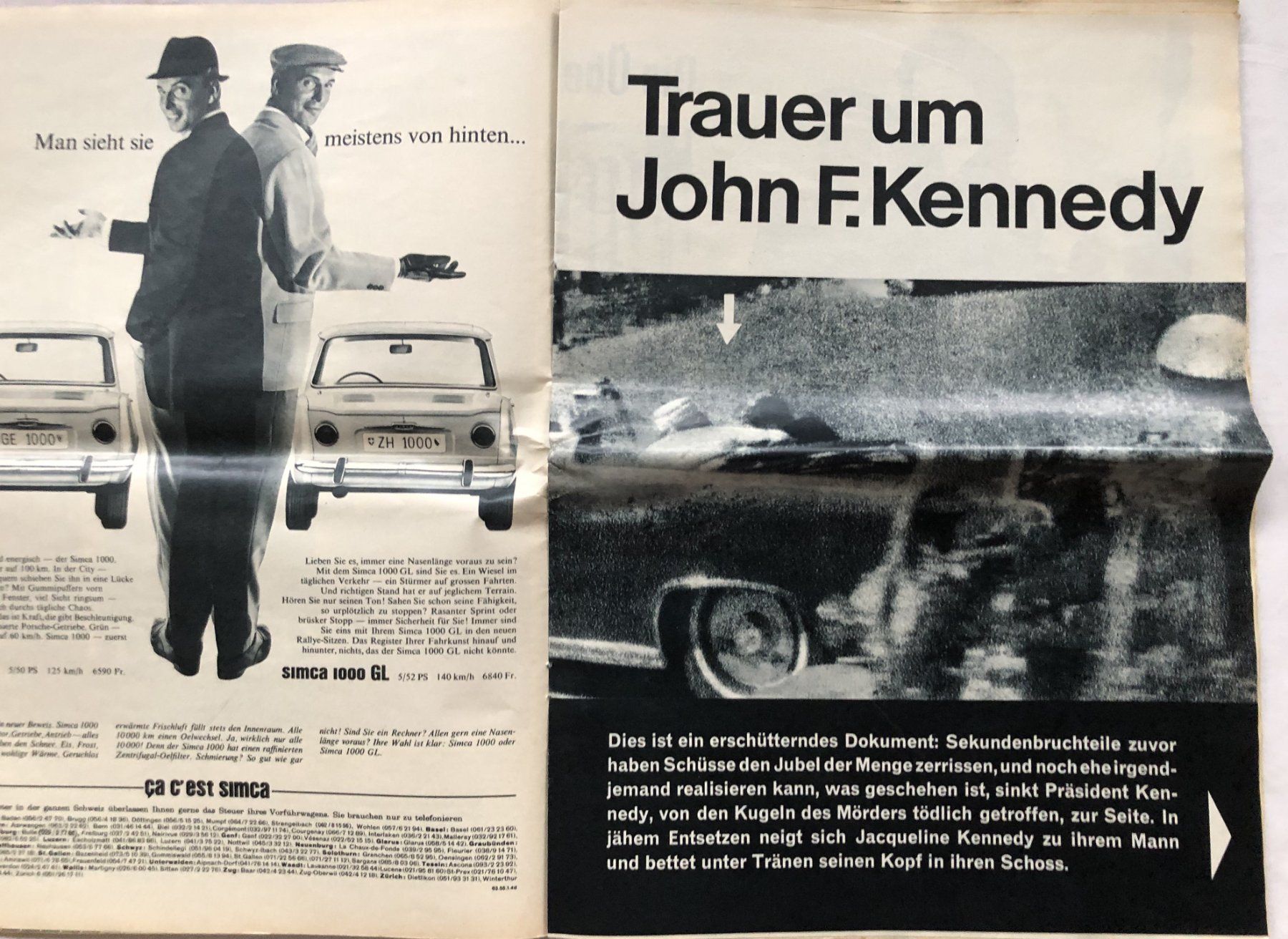 Zeitschriften & Magazine: Schweizer Illustrierte Zeitung - Nr.48/1963 – Gebraucht aus Schaffhausen von durruti 2
