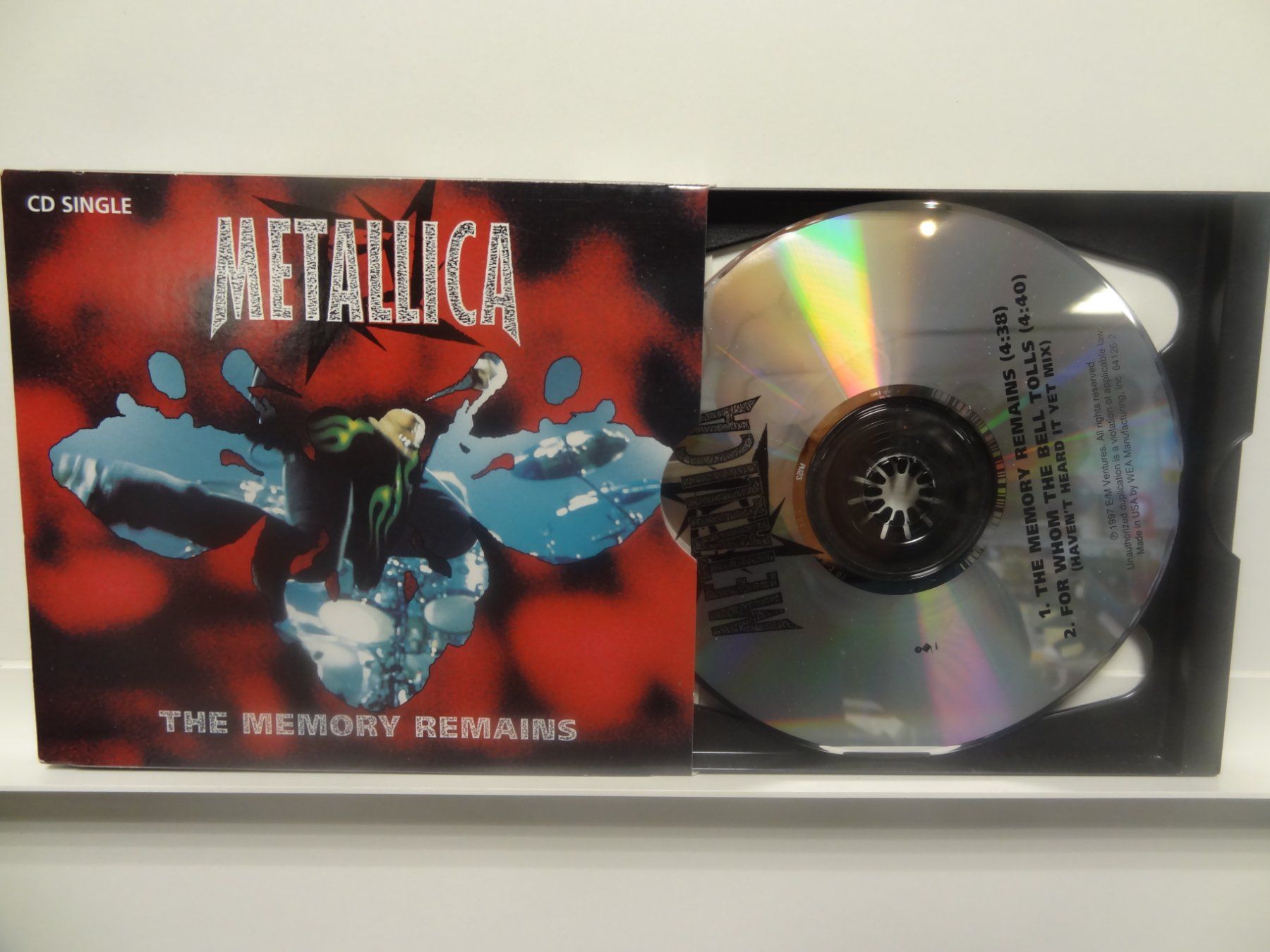 CD: Metallica CD Single - The Memory Remains - – Usato da luzern venduto da musicandart