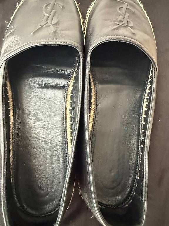 Saint Laurent Scarpe da donna: Saint Laurent Espardille Schwarz 37 leder – Usato da Zürich venduto da justynapl 4