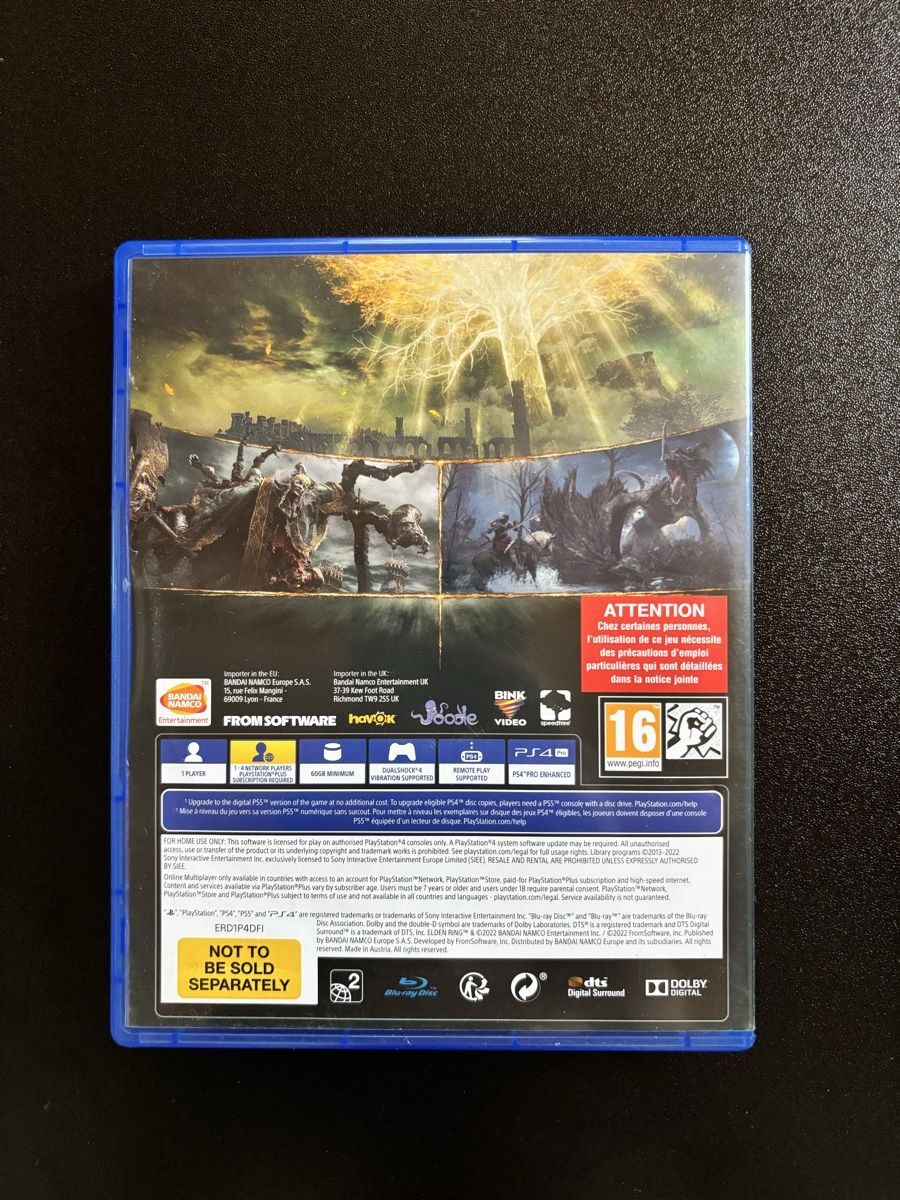 Sony Giochi: Elden Ring PS4 Game — Very Good Condition – Usato da Zollikon venduto da ely.p 1
