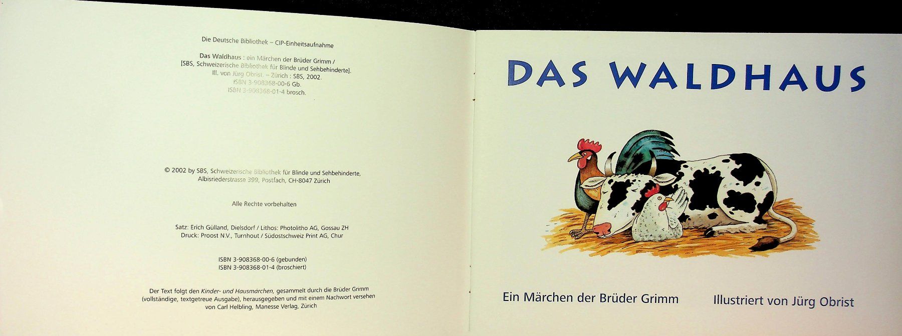 Bücher: Brüder Grimm Das Waldhaus – Gebraucht aus Reitnau von Zaomir 1