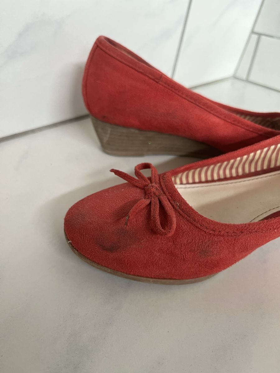 Scarpe da donna: rote Keilabsatz Pumps - Ariane – Usato da Jonschwil venduto da juliana_pluess 6
