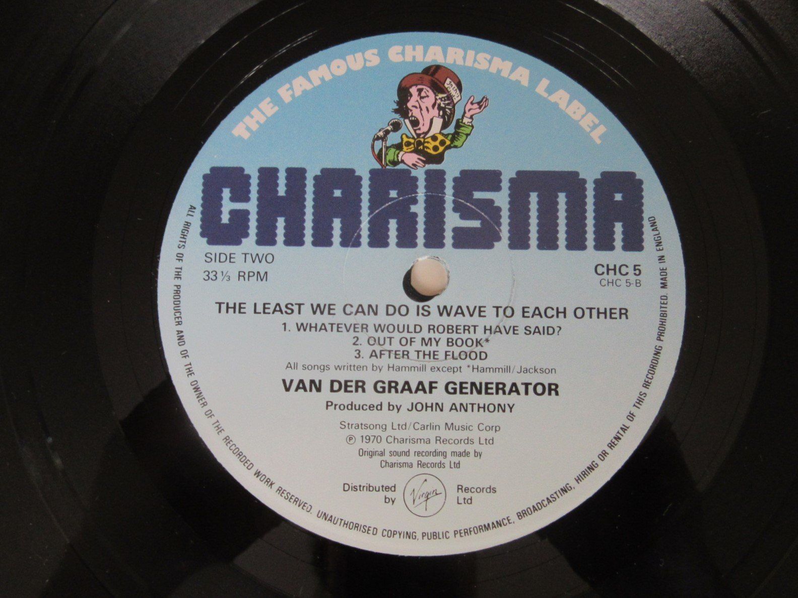 Dischi in vinile: Langspielplatte "VAN DER GRAAF GENERATOR" - THE LEAST WE C.. – Usato da Degersheim venduto da Tforelle 5