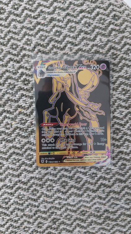 Shadow rider Calyrex Vmax gold Astral Radiance (Neu (gemäss ...