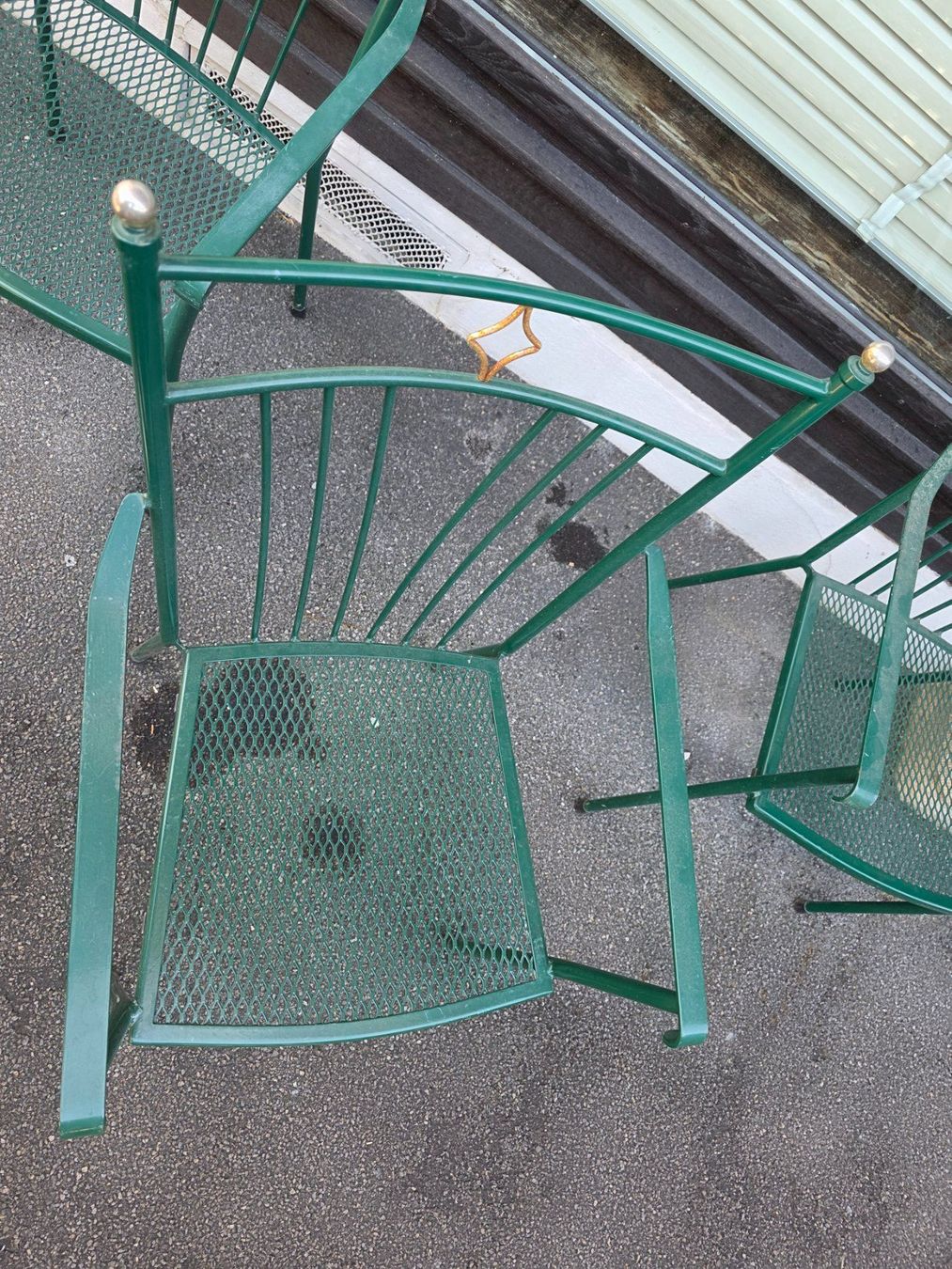 Sedie: 4 edle Metall Garten Stühle Stuhl Sessel – Usato da Walterswil BE venduto da Lonitti 3