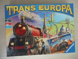 Trans Europa + Trans Amerika Ravensburger - komplett - schön