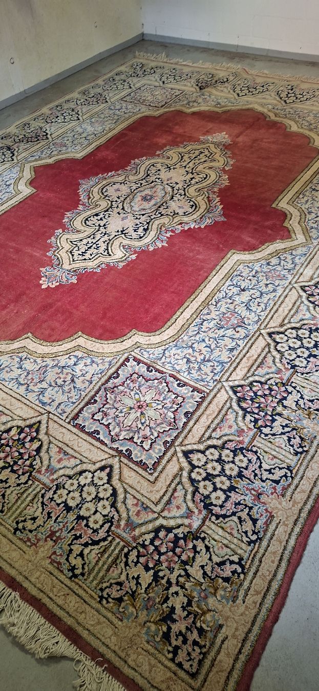 Tappeti: Perserteppich, handgeknüpft, rot/beige, kirmann – Usato da Dübendorf venduto da Babyl2945 6