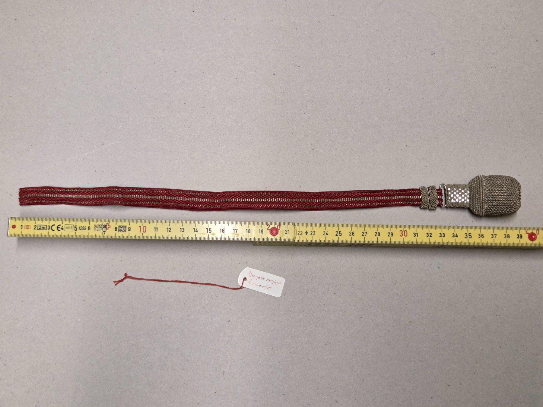 Schweizer Armee Armi bianche: Dragonne originale pour épée d'aumonier – Nuovo (secondo la descrizione) da Choëx venduto da Solmo51 3