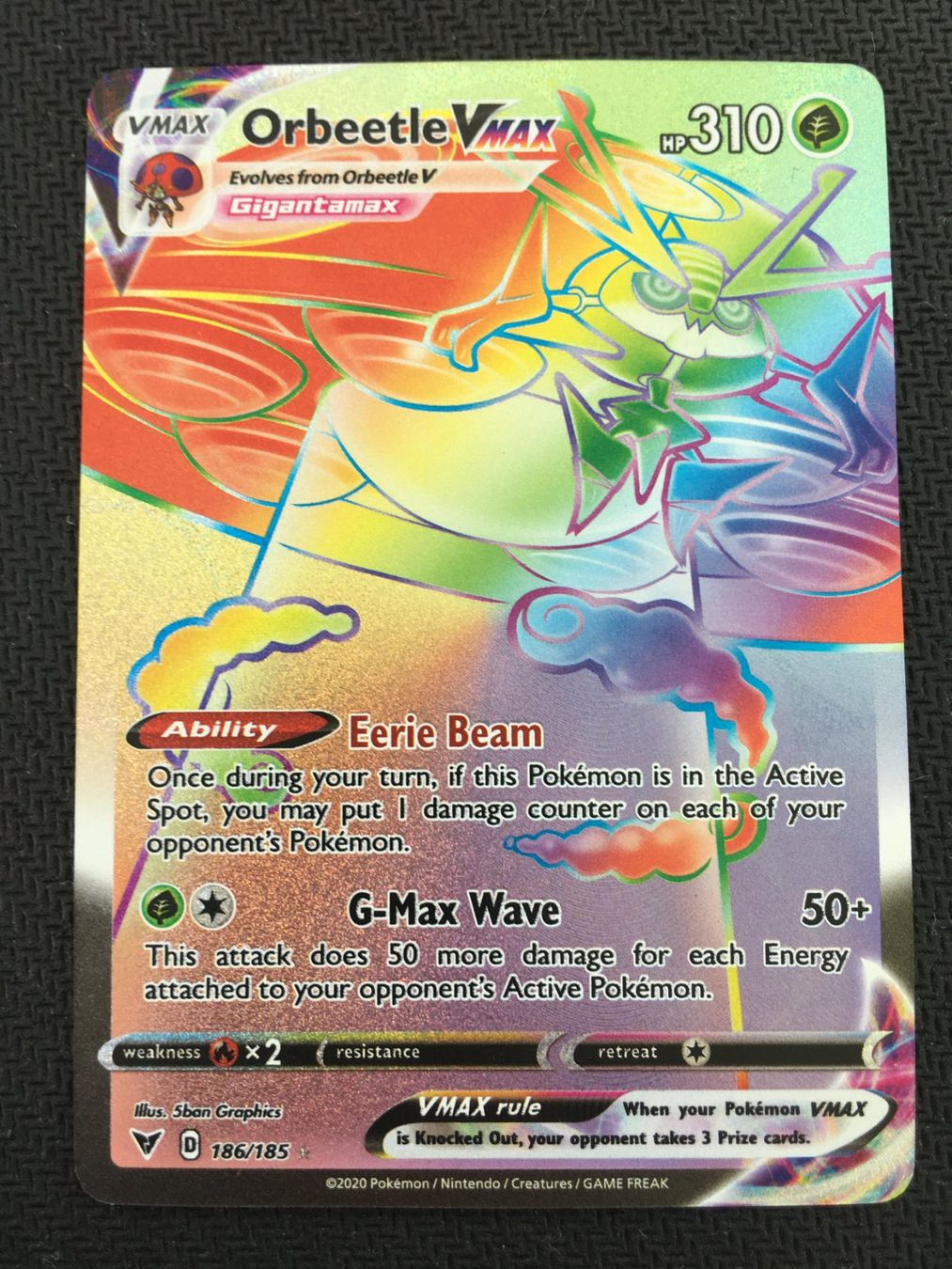 Pokémon Carte collezionabili: Pokémon - Orbeetle Vmax 021/185 - Vivid Voltage - EN – Nuovo (secondo la descrizione) da St.Gallen venduto da Punktchen01