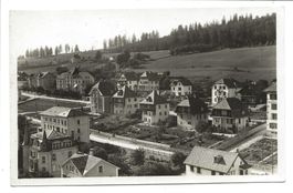 Tramelan (BE) Quartier mit Wohnhäusern - echt Foto-AK - 1935