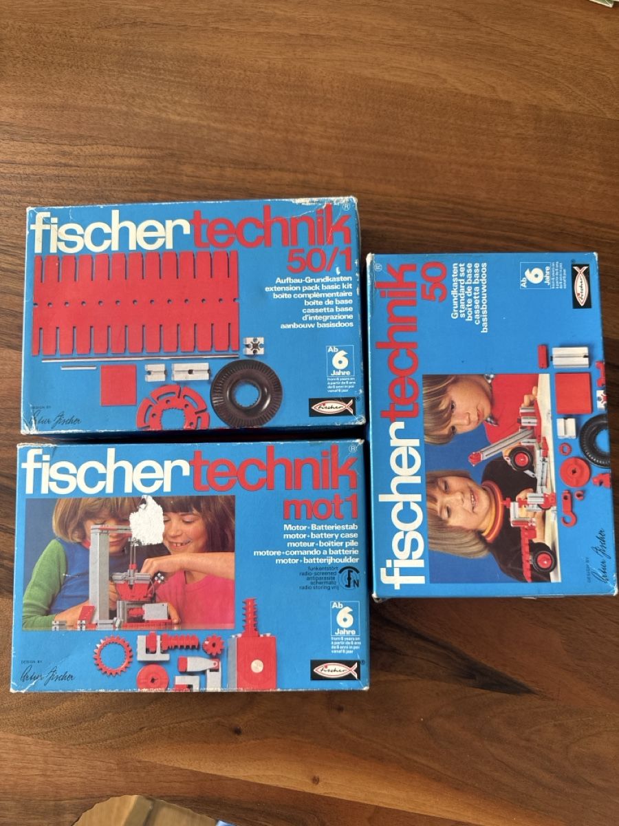 Fischer Kit di costruzioni: Fischer Technik3 Kästen – Usato da Sursee venduto da Dersempacher