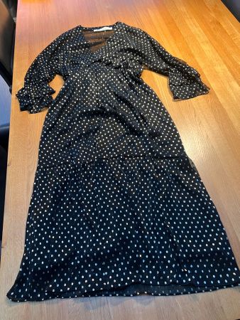 IRO Paris, Kleid mit goldenen Pünktchen, Top Zustand!