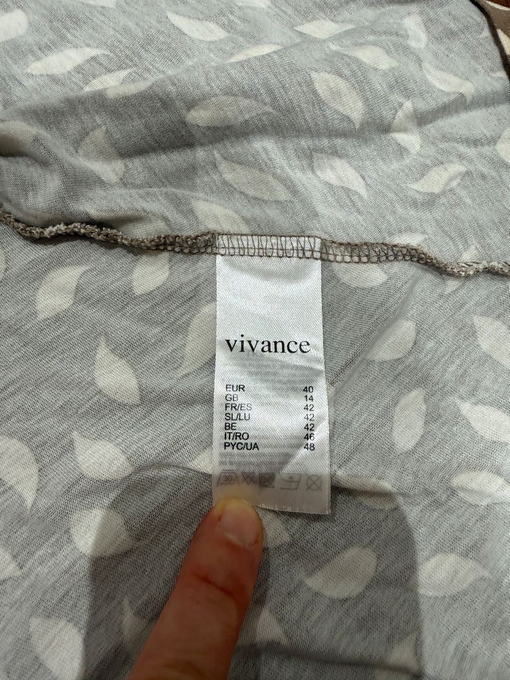Vestiti: Sommerkleid von Vivance Gr 40 – Usato da Egg b. Zürich venduto da Nathalie14 4