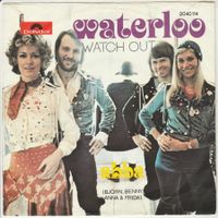 ABBA - Waterloo (English Version) 7" Vinyl ESC Winner 1974