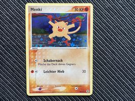 Pokemon Menki Reverse Holo EX Fire red leaf green 2004