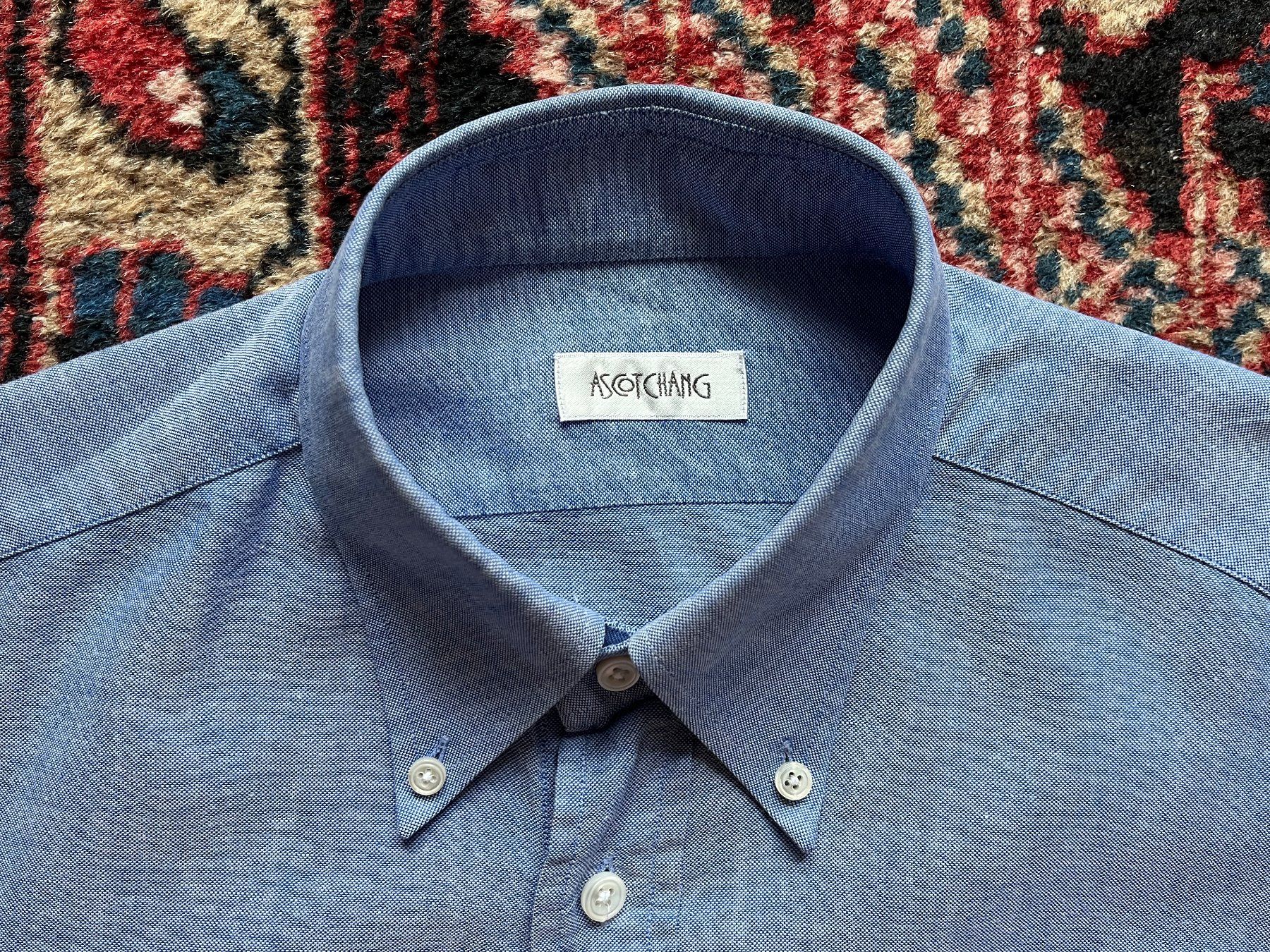 Camicie: ASCOT CHANG Herren Button-down Hemd – Usato da Zürich venduto da Adelmax 1