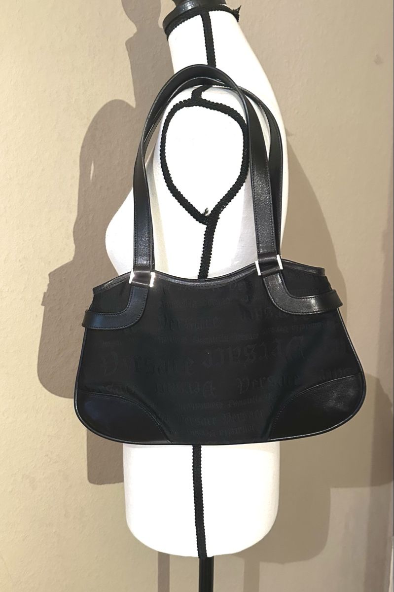 Versace Borse da donna: Sac Versace noir authentique - Élégant et Intemporel! – Nuovo (secondo la descrizione) da Genève venduto da MyPrivateDressing