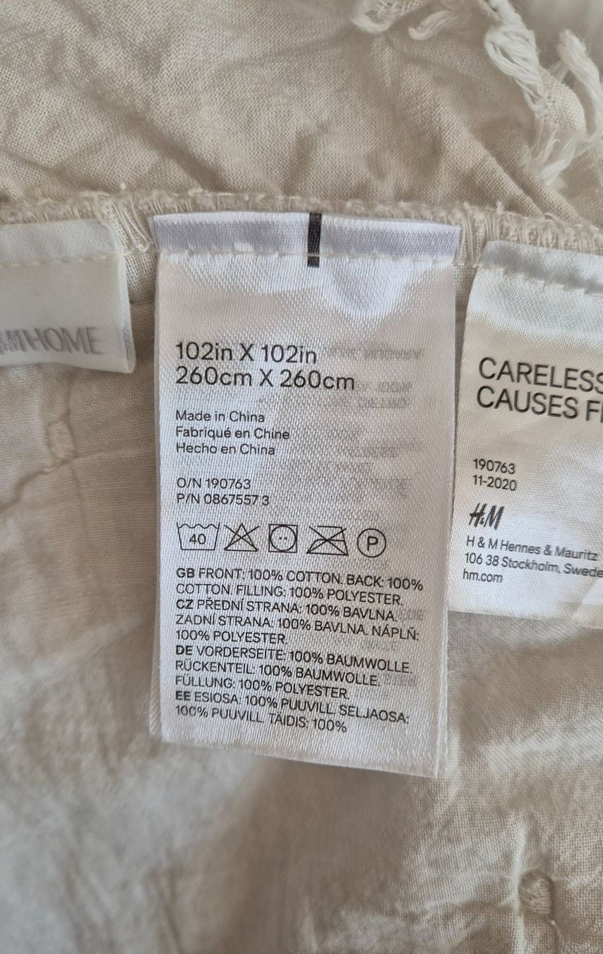 Coperte: H&M Bettüberwurf / Plaid – Nuovo (secondo la descrizione) da Tagelswangen venduto da GABGABFI 3