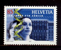 2005, Sondermarke 150 Jahre ETH Zürich **