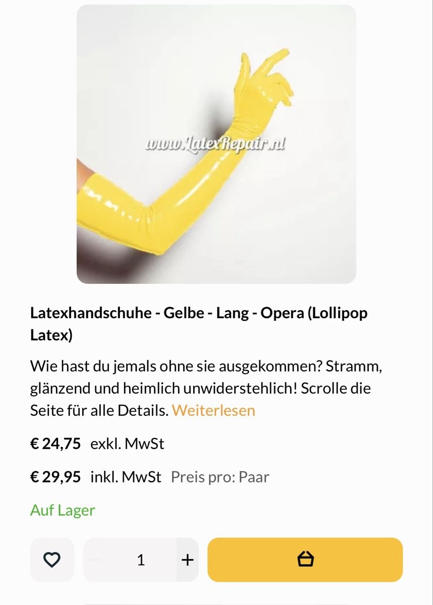 Handschuhe & Handstulpen: Latex Handschuhe  – Neu (gemäss Beschreibung) aus Pratteln von emoci