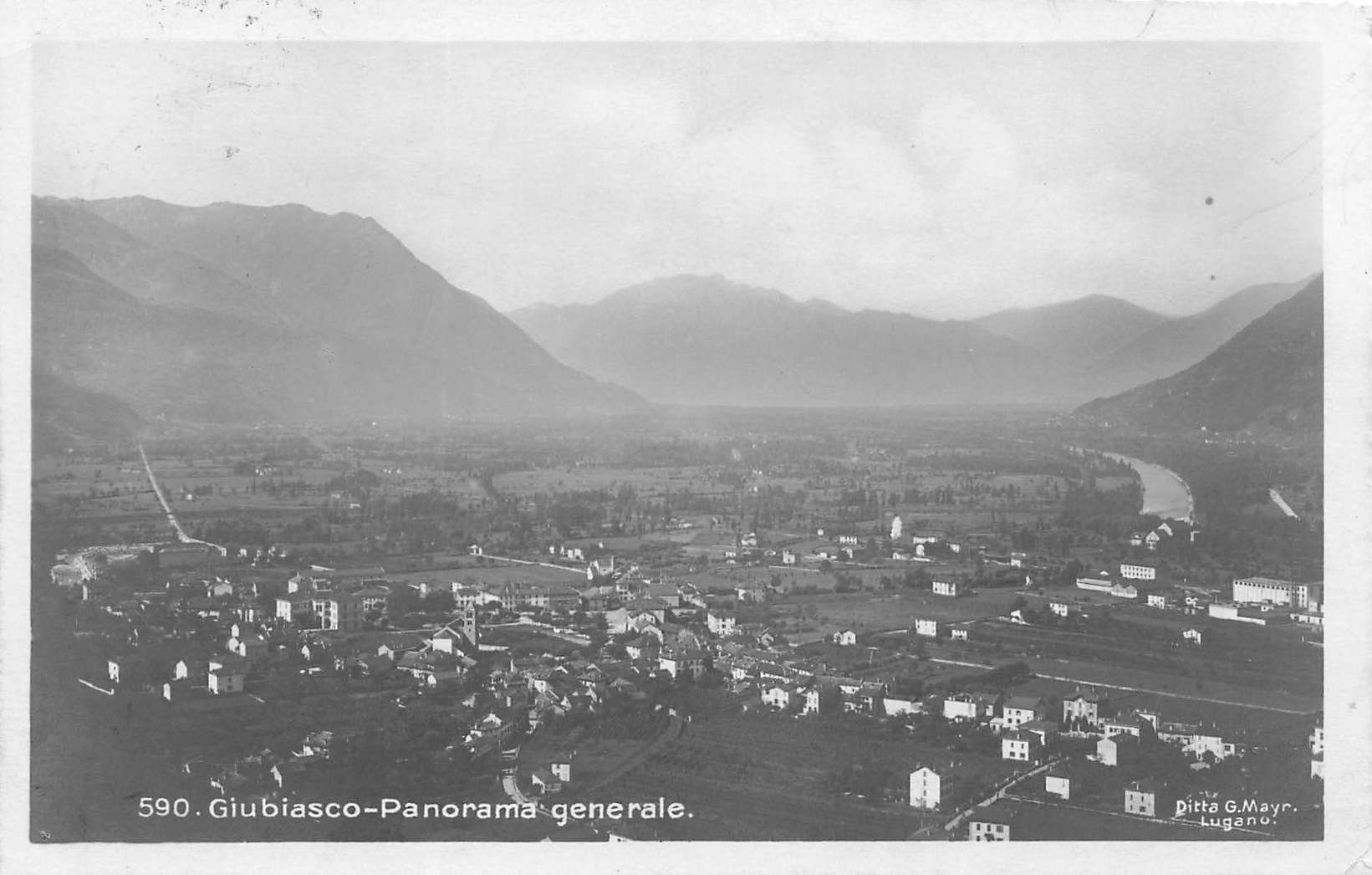 Cartoline postali: Giubiasco TI – Usato da Biasca venduto da Blenio71