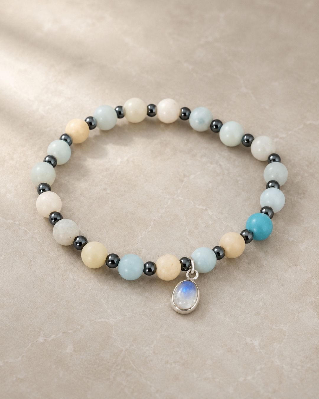 Bracciali & Braccialetti: Bracelet Amazonite naturelle – Nuovo e nell'imballaggio originale da Genève venduto da Lucy_diamond 1