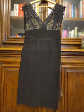 vestito nero, taglia M