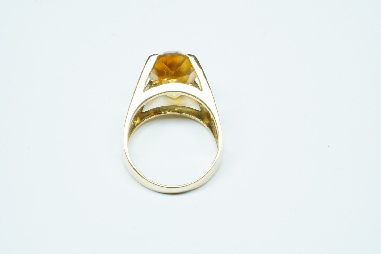 Anelli: Fingerring 18k Gelbgold mit Citrin – Usato da Bülach venduto da Re-Jewelled 4