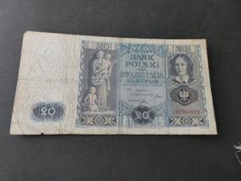 Polen 1936, 20 Zlotych