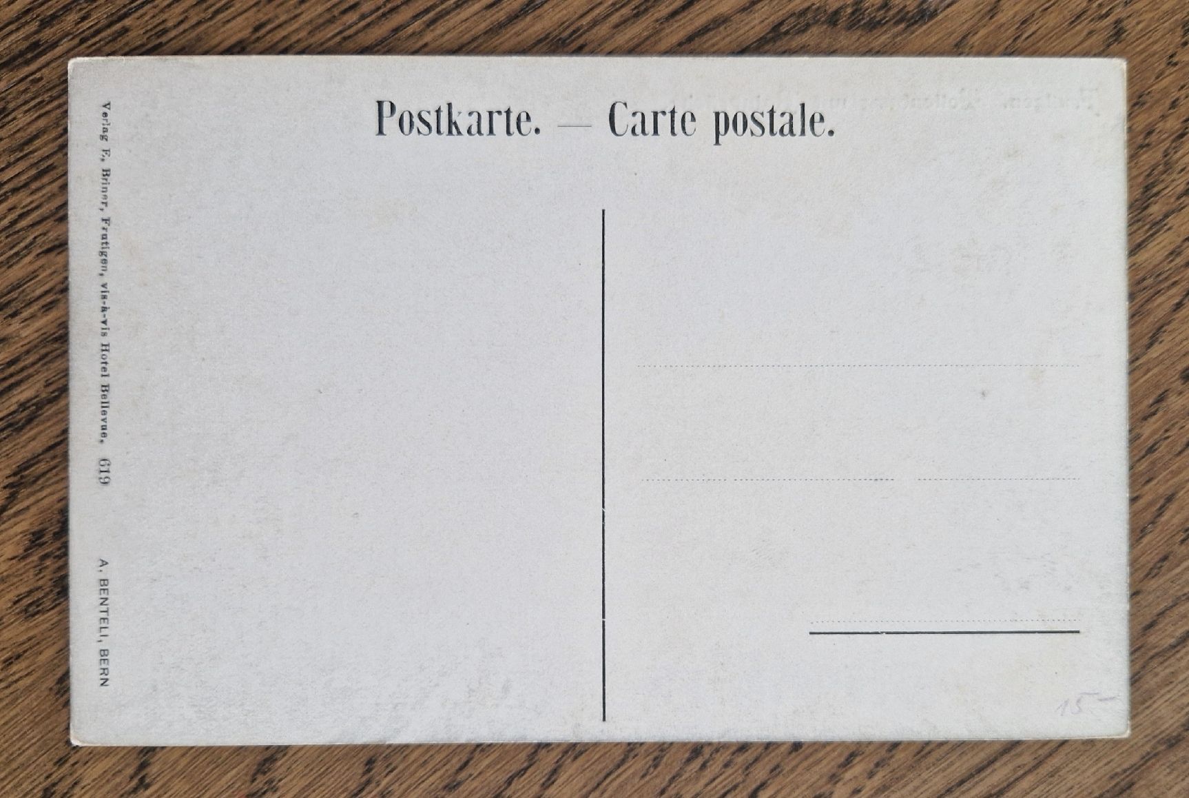 Cartoline postali: Frutigen mit Rainbrücke – Usato da Ebikon venduto da Donar50 1