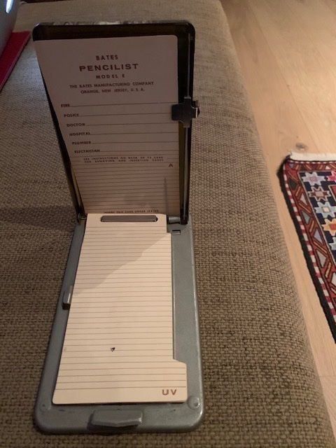 Blocchi: Bates Pencilist Model E Vintage 1960 – Usato da thonex venduto da begochiqui 1