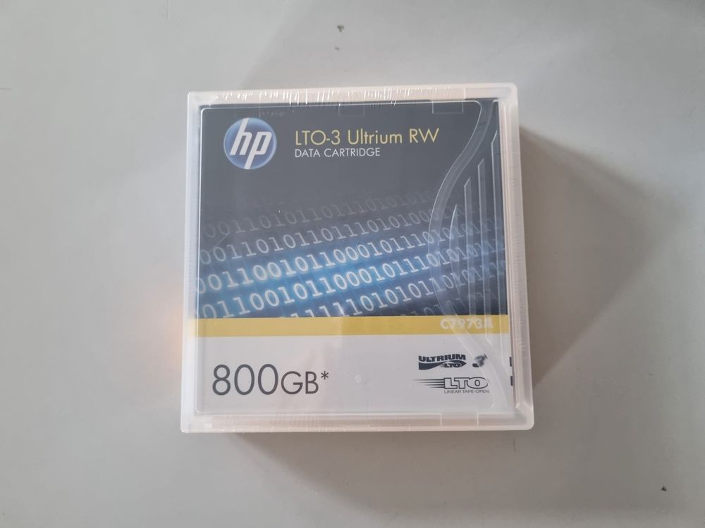 HP LTO Ultrium 3 400/800 GB (5er Pack) (Neu und originalverpackt) in ...