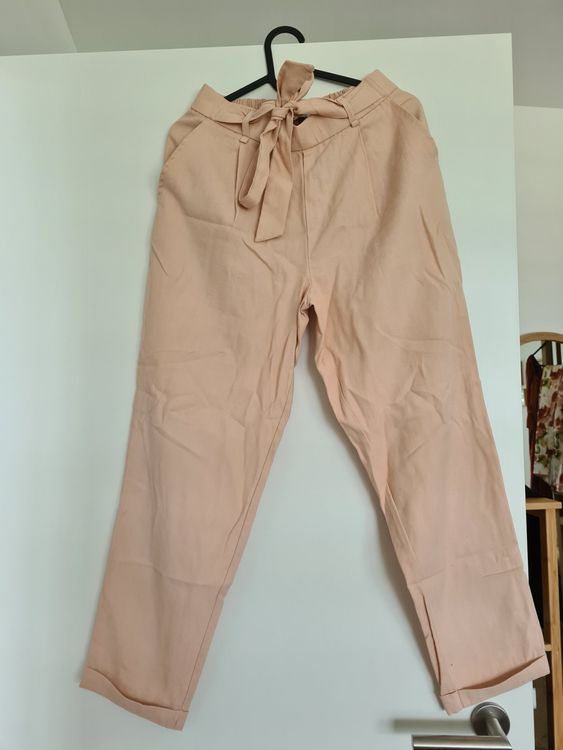Pantalon Femme HIGH - Taille 34F (tour De Taille 35), Coupe Large, Bleu, Neuf Sans étiquettes