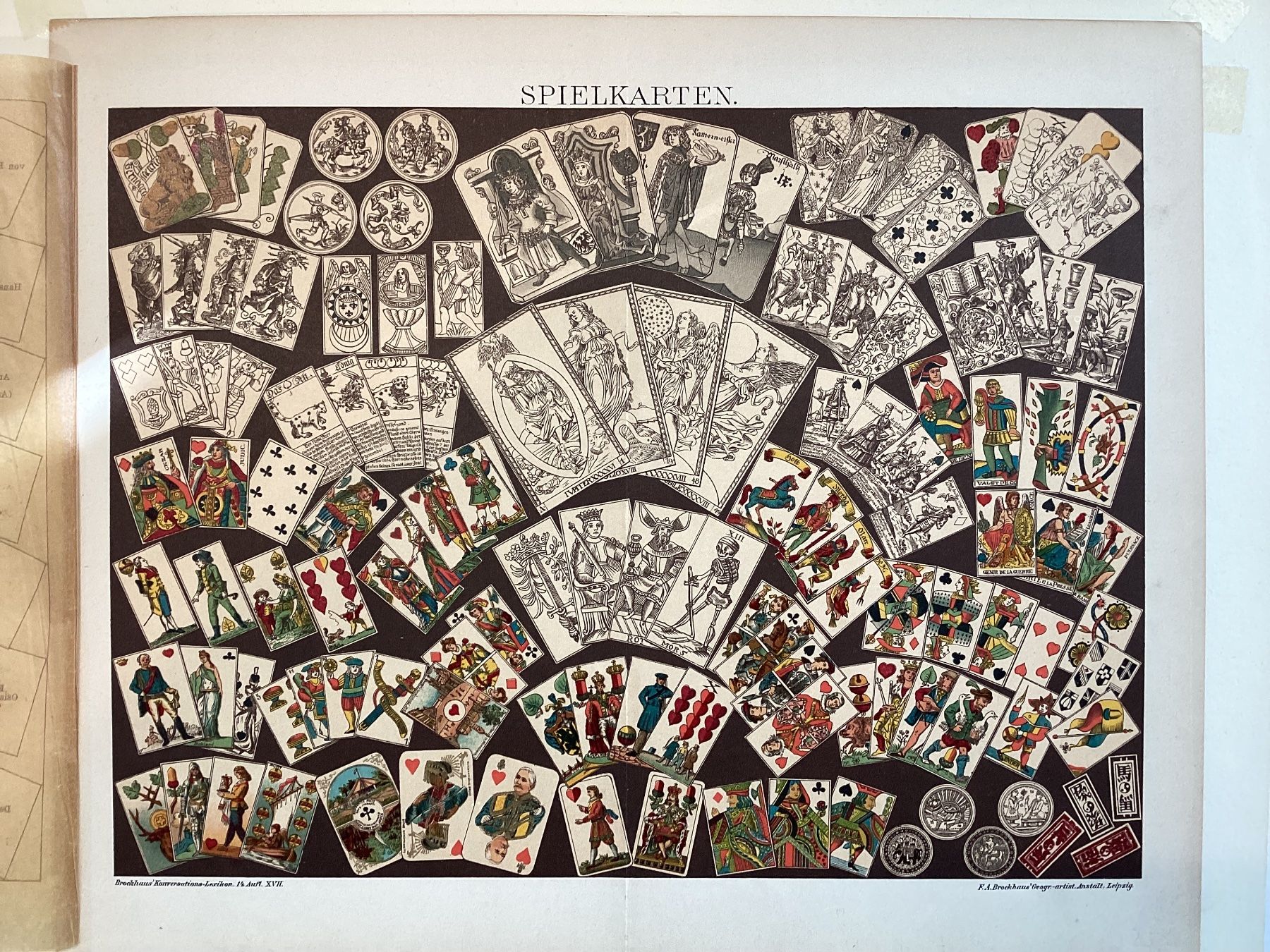 Giochi: Antike Spielkarten Darstellung Chromlithographie – Usato da Eglisau venduto da mar_5rn2 6