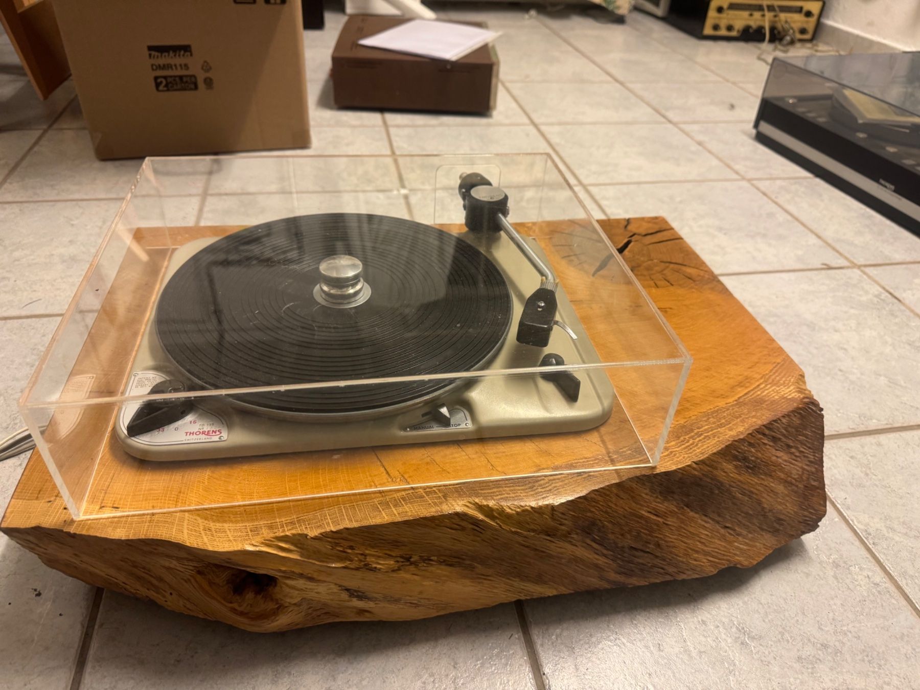 Thorens Giradischi: Thorens TD 135-ein,Vintage,Retro,feiner Klang – Usato da Trimbach venduto da SABO-61 3