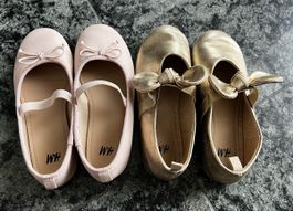 2 H&M Ballerinas Gr 28