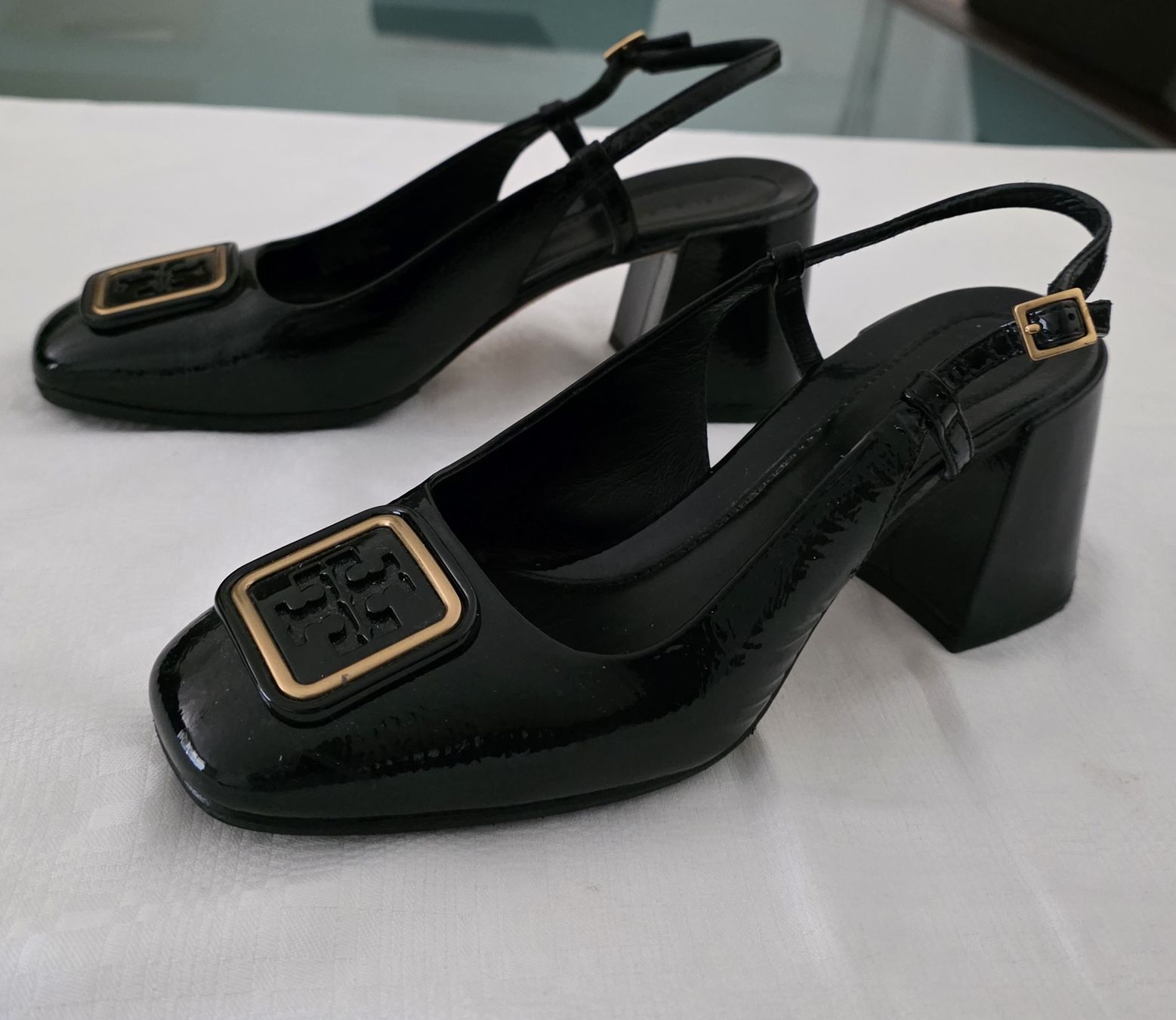 Tory Burch Scarpe da donna: Schöne elegante Slingback-Pumps von "TORY BURCH" Gr. 8 – Nuovo (secondo la descrizione) da Schneisingen venduto da backstore24 2