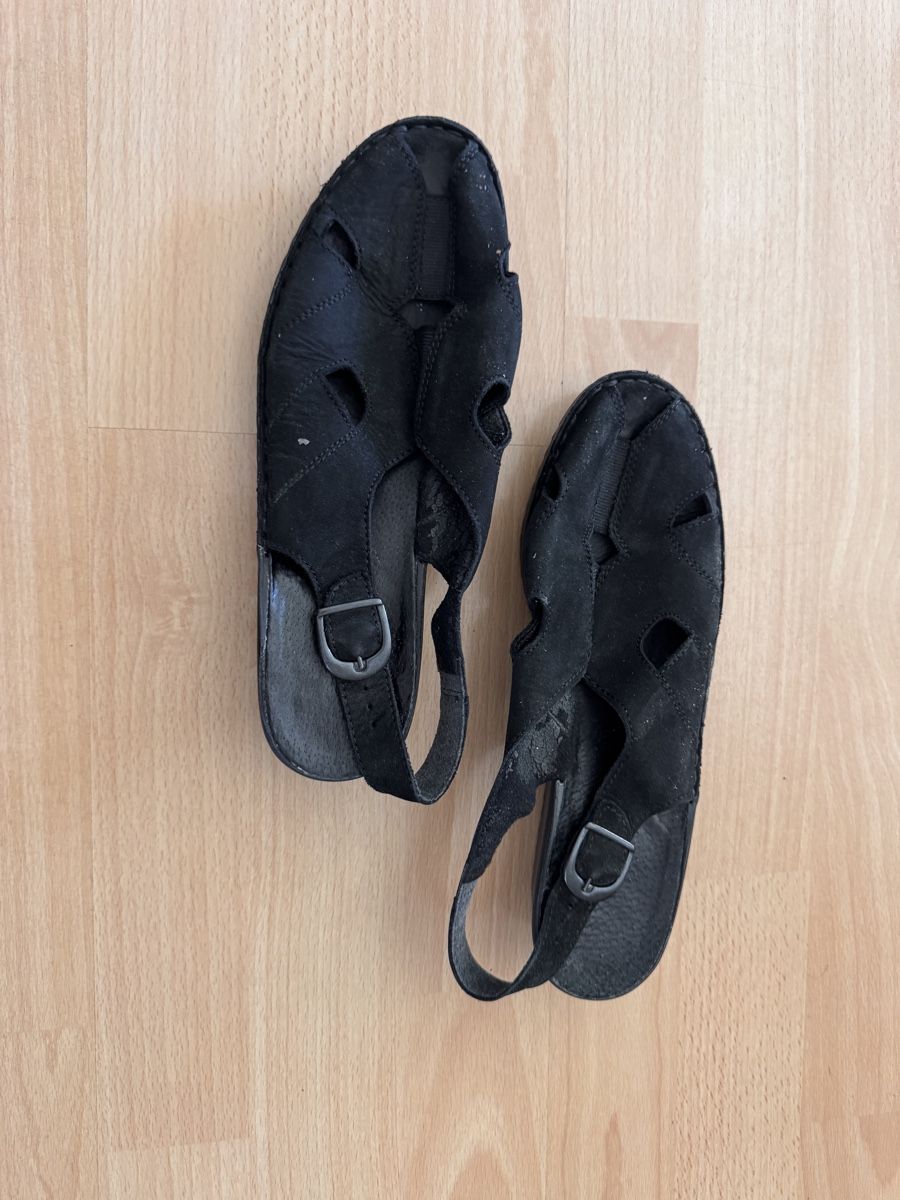 Rieker Damenschuhe: Schwarze Rieker Sandalen – Gebraucht aus Zürich von man_nq66 1