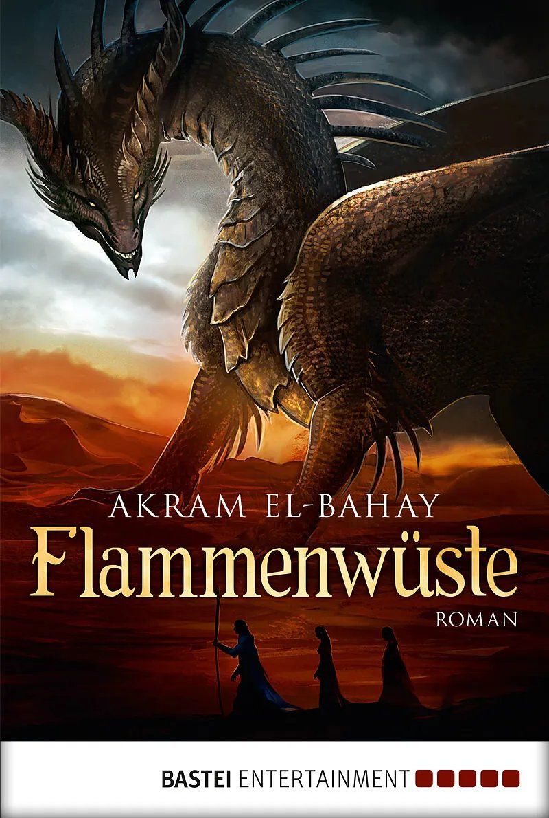 Libri: Flammenwüste - Akram El-Bahay – Usato da bern venduto da jeannie2006