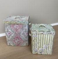 Shabby Chic Metall-Boxen