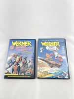 2 Werner DVDs Volles Rooaaa und Gekotzt wird spater