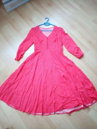 Rotes Kleid Gr. XL