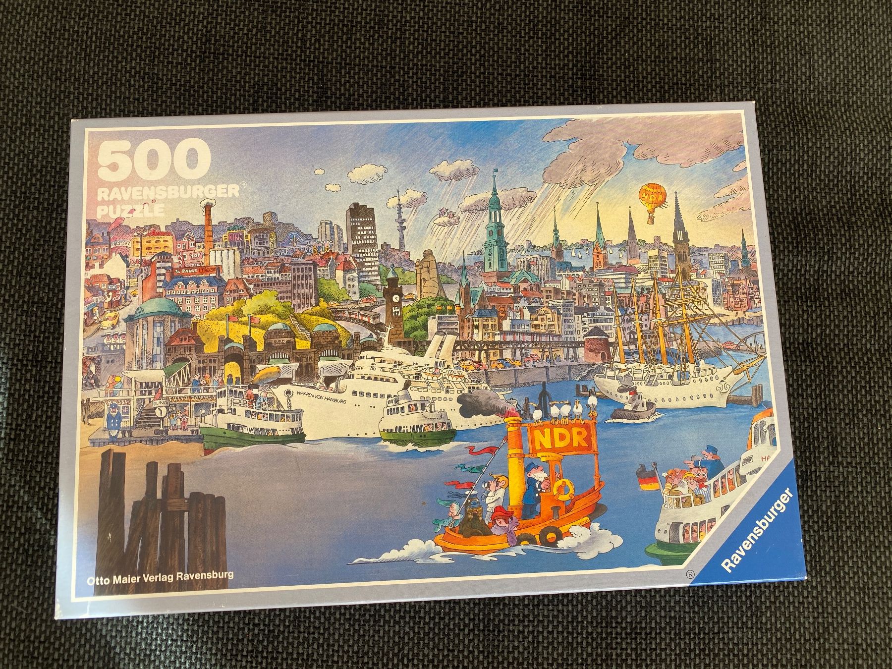 Puzzles: Ravensburger Puzzle 500 Teile Hamburg – Gebraucht aus valbella von Rinchen64