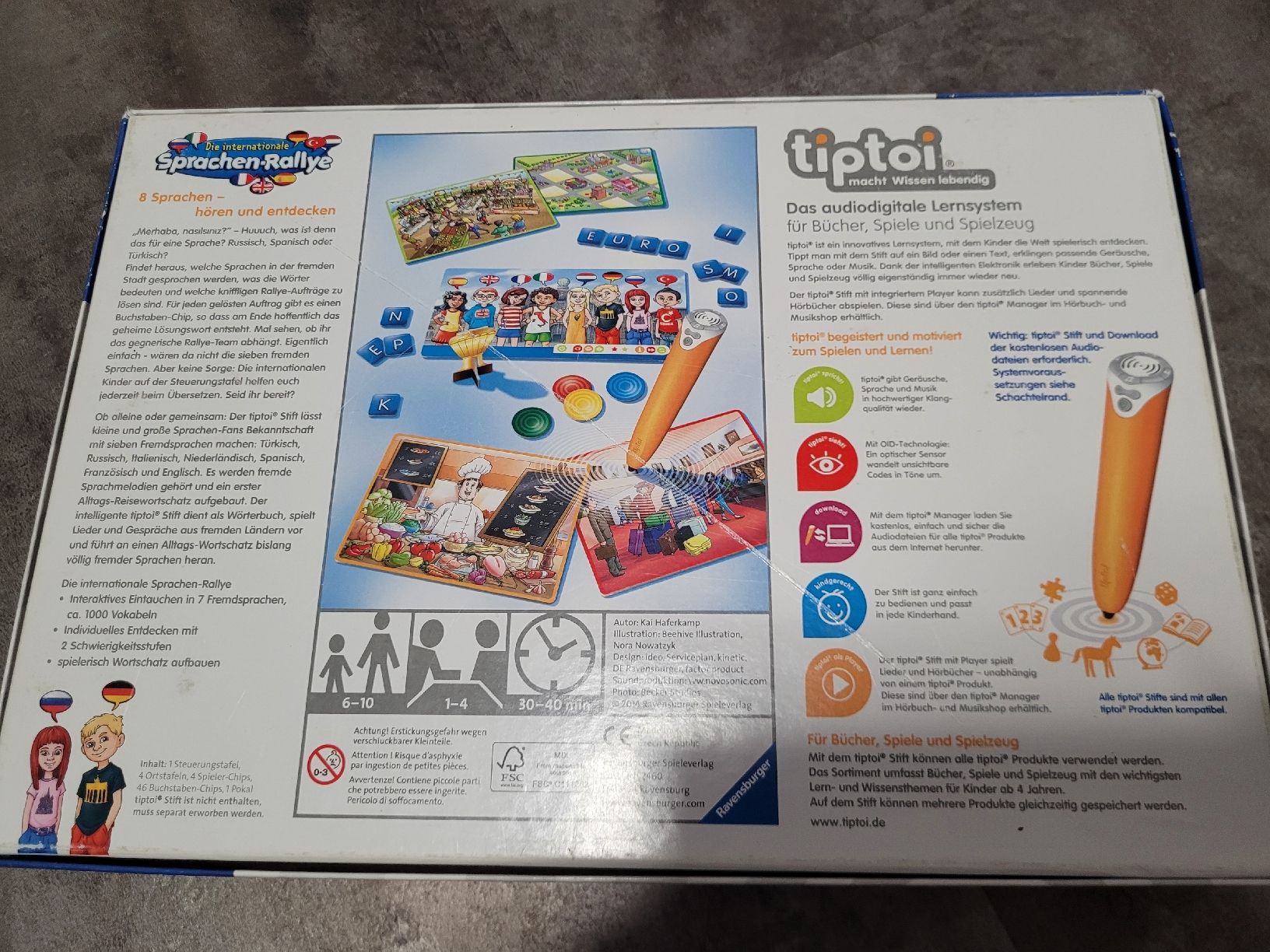Tiptoi Jeux: Tiptoi Sprachenrallye – D'occasion à Sarmenstorf par Hurrli 1