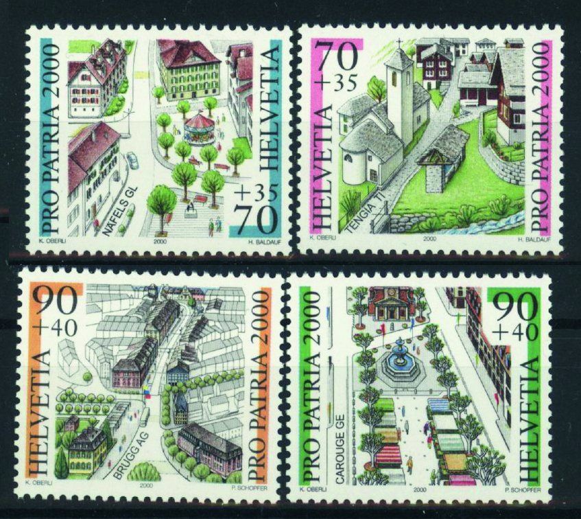 Tutti i francobolli: 2000, Pro Patria ** (1) – Usato da Willisau venduto da Vollstempel