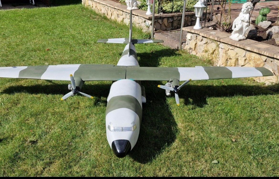 Modellismo RC: Transall 3 Meter mit neuen os fx 91 flugfertig mit servos – Usato da Dättwil AG venduto da Egrace 1