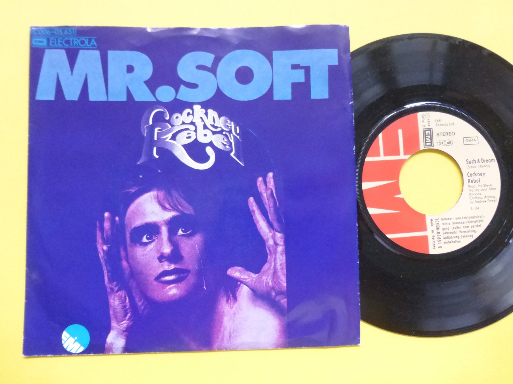 Dischi in vinile: Cockney Rebel – Mr. Soft – Usato da Zürich venduto da Swiss57